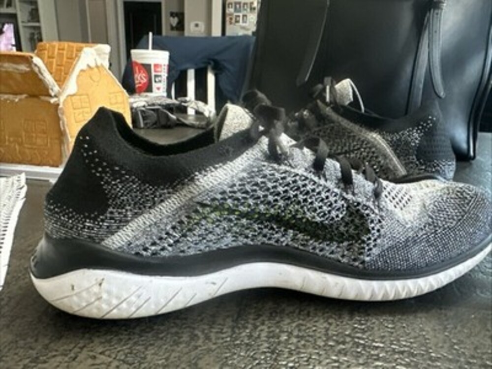 Nike Free RN Flyknit Women's Sneakers Sir 11 942838-101 - Picture 3 of 5